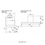 BOSCH SERIES 6 INTEGRATED DESIGN HOOD 90 CM - Image 2