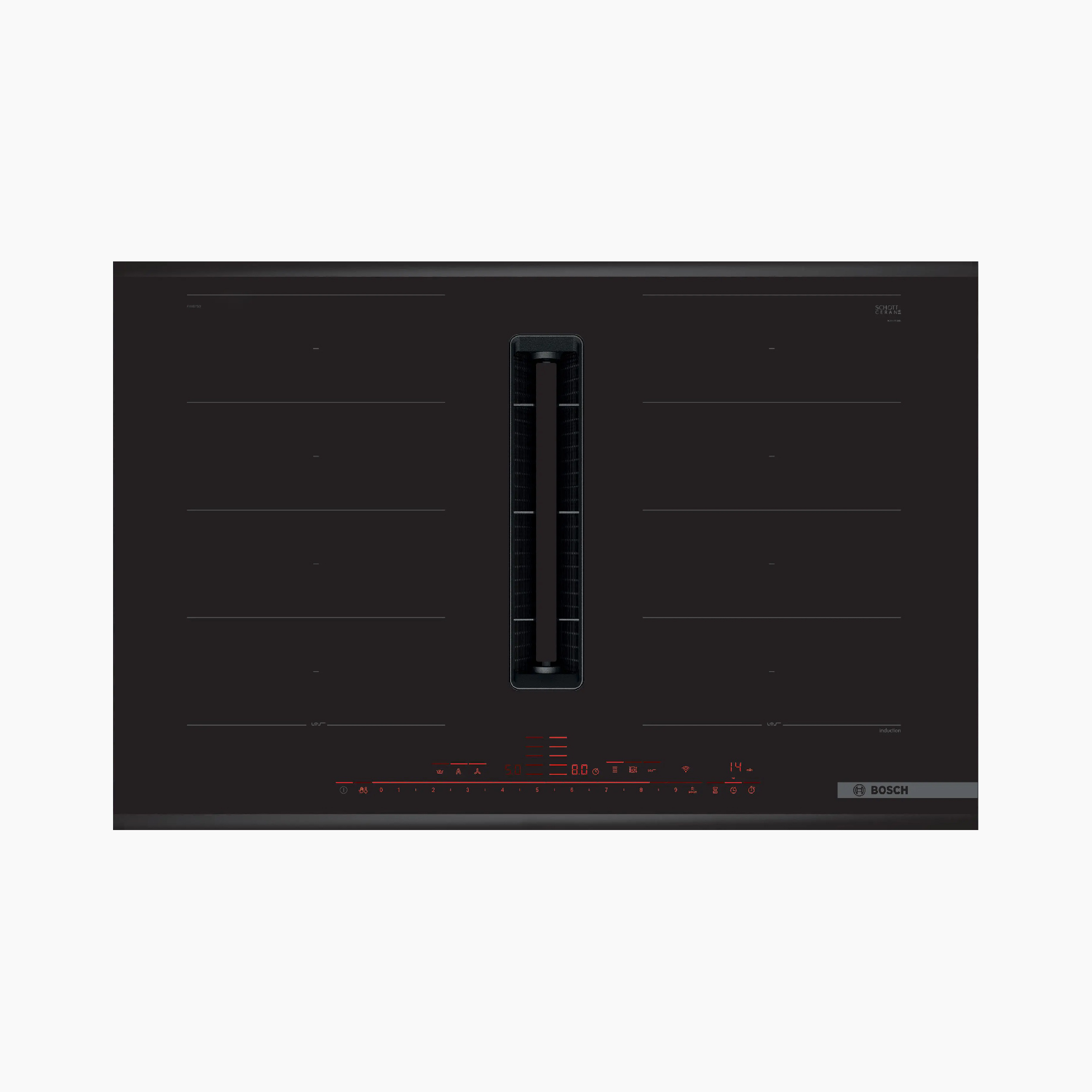 E-Com WEB - BOSCH 70_PXX875D67E-01 BOSCH SERIES 8 INDUCTION HOB WITH INTEGRATED VENTILATION SYSTEM 80 CM - Image 1