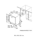 BOSCH SERIES 4 FULLY-INTEGRATED DISHWASHER 60CM - Image 2