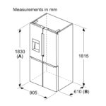 BOSCH SERIES 6 FRENCH DOOR BOTTOM FREEZER - Image 2