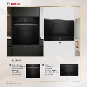 BOSCH PACKAGE OVEN SERIES 8