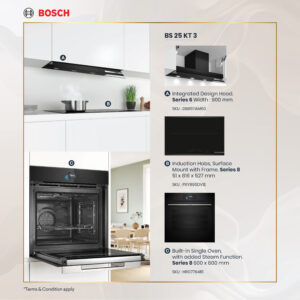 BOSCH PACKAGE INDUCTION HOB SERIES 8