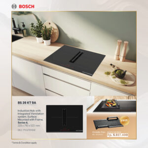 BOSCH PACKAGE INDUCTION HOB SERIES 6
