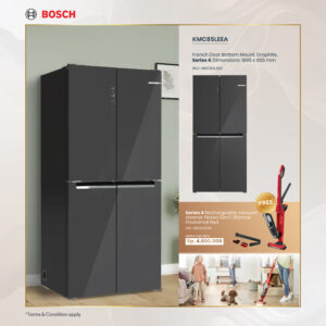 BOSCH SERIES 4 FRENCH DOOR REFRIGERATOR