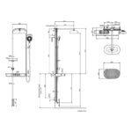 KOHLER SPAVIVA FOUR WAY SHOWER COLUMN - Image 2