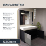 VANITY BASIN BENE CABINET SET