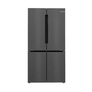 BOSCH SERIES 4 FRENCH DOOR BOTTOM FREEZER, BLACK STAINLESS STEEL