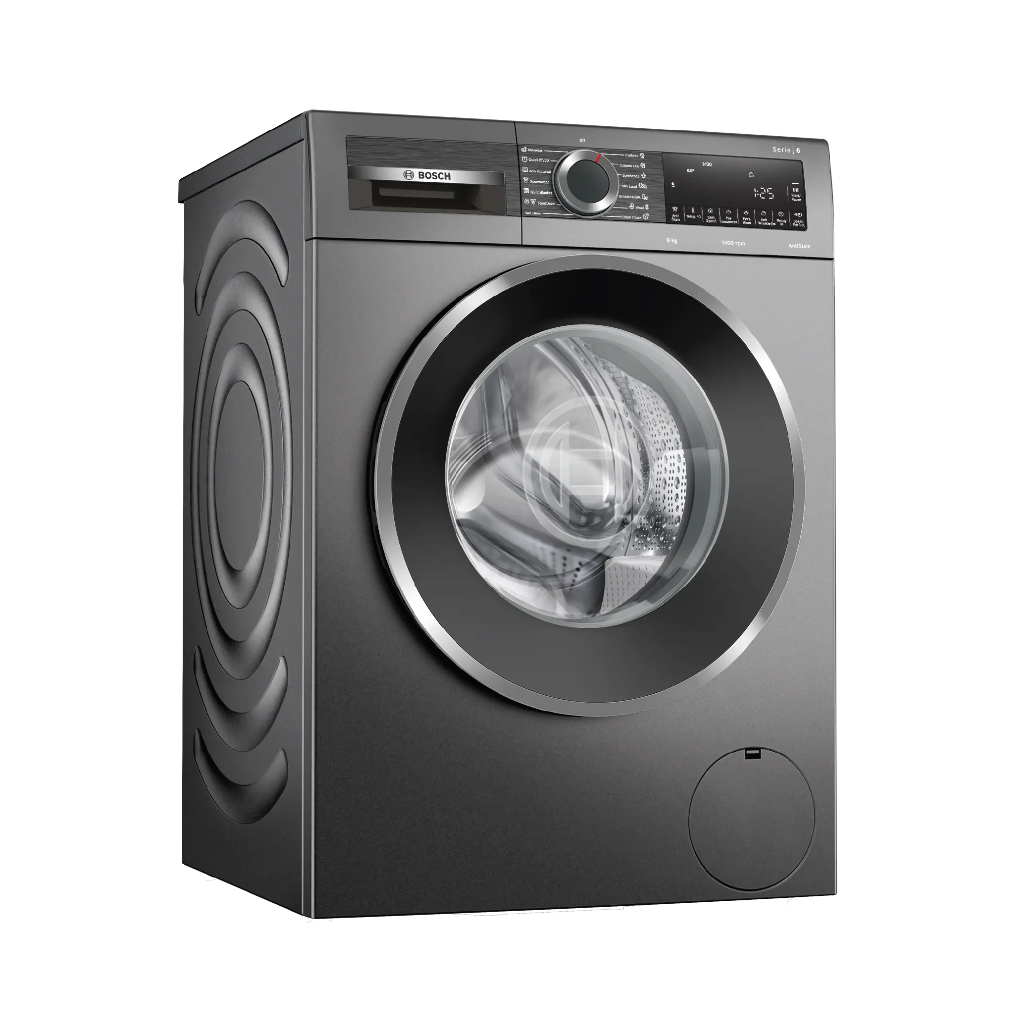 Bosch WGG444E1ID-01 BOSCH SERIES 6 WASHING MACHINE FRONT LOADER 9KG - Image 1