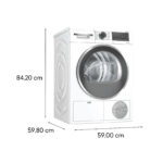 BOSCH SERIES 6 HEAT PUMP TUMBLE DRYER 10KG - Image 3