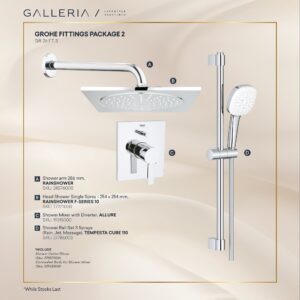 GROHE FITTINGS PACKAGE 2 / GROHE PAKET SHOWER