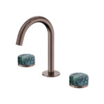 STERN KONZEPT LEIDEN BASIN SET VERDE ALPI HANDLE BRUSHED BRONZE