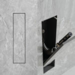 STERN KONZEPT HIDDEN TOILET SPRAYER NICHE MATTE BLACK - Image 3