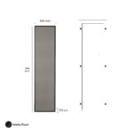 STERN KONZEPT HIDDEN TOILET SPRAYER NICHE MATTE BLACK - Image 2