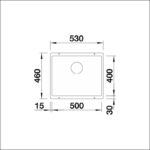 BLANCO SUBLINE 500-U SILGRANIT® SINK PACKAGE - Image 2