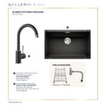 BLANCO SUBLINE 700-U SILGRANIT® SINK PACKAGE