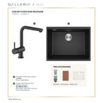 CGS VALENCIA 600-U KITCHEN SINK PACKAGE