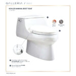 KOHLER MANUAL BIDET SEAT TOILET PACKAGE