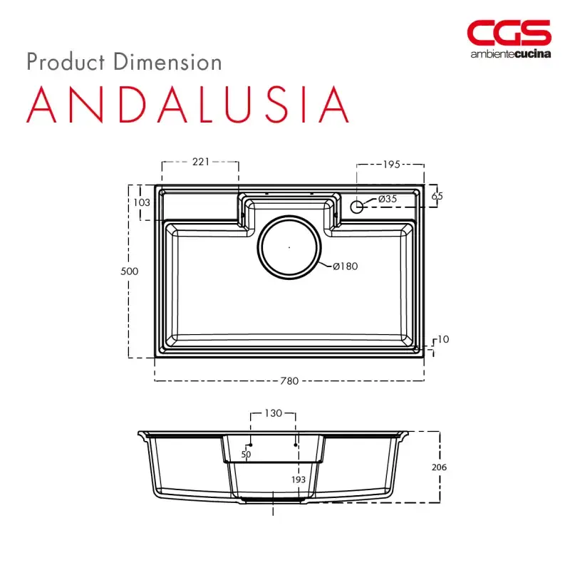 CGS ANDALUSIA KITCHEN SINK PACKAGE - Image 2