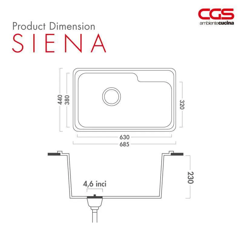 CGS SIENNA KITCHEN SINK PACKAGE - Image 2