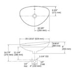 KOHLER VEIL OVAL 21'' VESSEL LAVATORY - Image 2