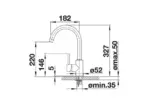 BLANCO NAYA 6 SILGRANIT® SINK PACKAGE - Image 3